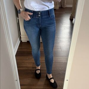 Apt 9 Women's Medium Wash Blue Skinny Jeans